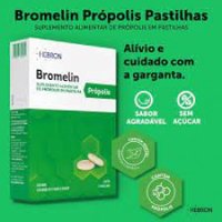 Bromelin PrÓpolis Pastilha 12un