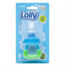Alimentador Lolly Silicone Azul Bl7360