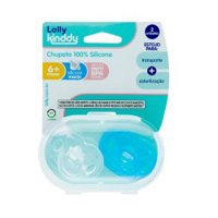 Chupeta Lolly N2 Orto Silicone Azul 2un Bl6015
