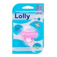Chupeta Lolly N1 Orto Silicone Rosa C6014