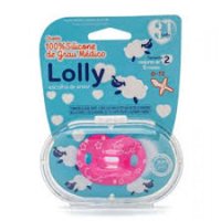 Chupeta Lolly Dreams Orto Silicone Rosa N2 Ref.6215-11