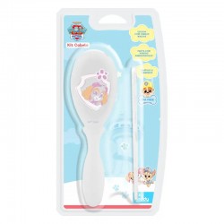 Kit Lolly Cabelo Patrulha Canina Feminina Skye Escova + Pente Ref.f7054-01