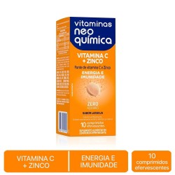 Vitamina C+zinco 10 CÁpsulas Neo QuÍmica