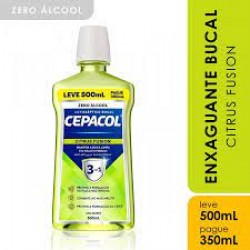 Enxaguante Bucal Cepacol Citrus Fusion Lv500 Pg350ml