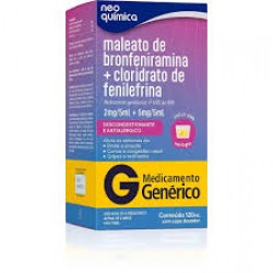 Maleato Broferinamina + Cloridrato Fenilefrina 120ml