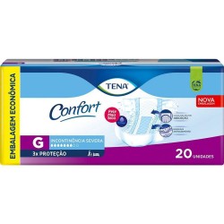 Fralda Tena Confort Mega G 20un