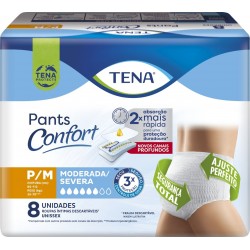 Roupa Íntima Tena Pants Confort P/m 8un