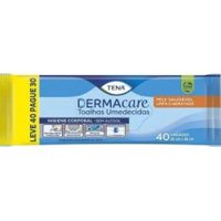 Toalha Umedecida Tena Dermacare Leve40 Pague 30un