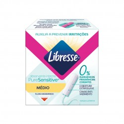 Absorvente Interno Libresse Pure Sensitive MÉdio 8un