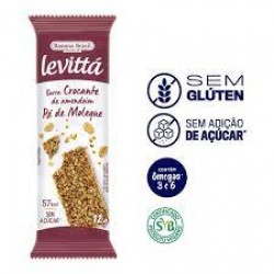 Barra De Cereais LevittÁ Crocante Amendoim PÉ De Moleque 12g
