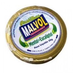 Malvol Pastilha Menta _ Eucalipto 50un