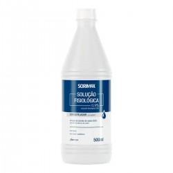 Soro Fisiologico Farmax 500ml. 500 Ml Solução Isotônica 0_#44;9% Indicada Para Higiene Nasal E Limpeza De Feridas. Compr