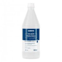 Soro Fisiologico Farmax 500ml. 500 Ml Solução Isotônica 0_#44;9% Indicada Para Higiene Nasal E Limpeza De Feridas. Compr