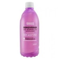 Removedor De Esmalte Farmax Uva 500ml Sem Acetona
