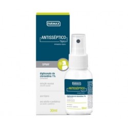 Spray AntissÉptico Farmax Gliconato De Clorexidina 1,0% 30ml