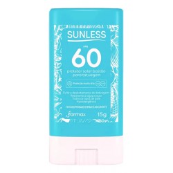 Protetor Solar BastÃo Para Tatuagem Farmax Sunless Fps60 15g