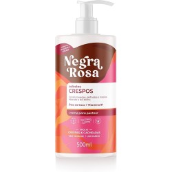 Creme De Pentear Negra Rosa Crespos 500ml