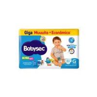 Fralda Babysec Ultra Giga G 80un
