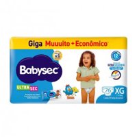 Fralda Babysec Ultra Giga Xg 76un