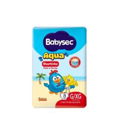 Fralda Babysec Aqua G/xg 8un