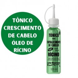 TÔnico Capilar Gota Dourada RÍcino 100ml