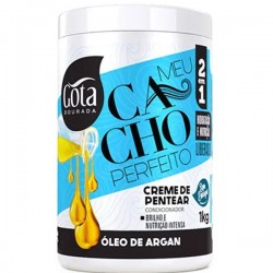 Creme De Pentear Gota Dourada Cacho Óleo De Argan 1kg