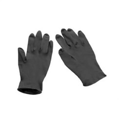 Luva LÁtex Black Santa Clara Sem Talco M 1 Par