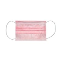 MÁscara DescartÁvel Santa Clara Reduzida Rosa 10un