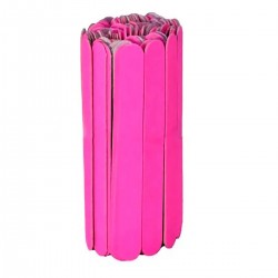 Lixa Para Unha Santa Clara Popular Rosa 100un Ref.6036