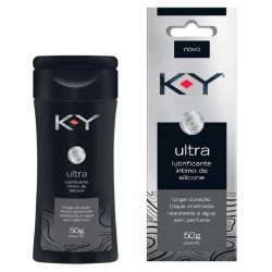 Gel Lubrificante Íntimo K-y Ultra Silicone 50g
