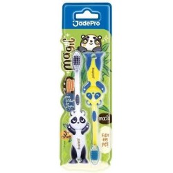Escova Dental Jadepro Magic Macia Urso Panda
