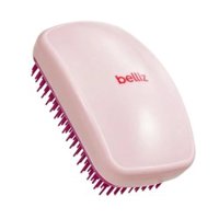 Escova Para Cabelo Belliz Flex Pocket Rosa Ref.485