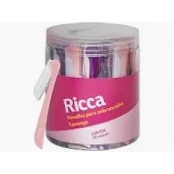 Navalha Para Sobrancelhas Ricca Flamingo Pote Un Ref.1659