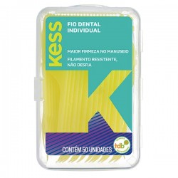 Fio Dental Kess Pote 50un