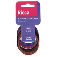 ElÁstico De Cabelo Ricca Winter 12un