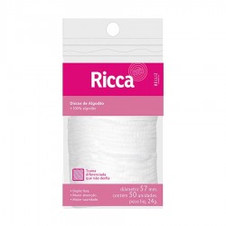 AlgodÃo Ricca Disco 50un Ref.3218