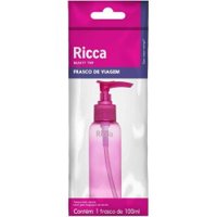 Frasco Ricca Para Viagem Pump 100ml Ref.3291