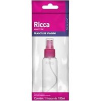 Frasco Ricca Para Viagem Rosca 100ml Ref.3293