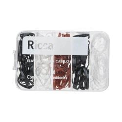ElÁstico De Cabelo Ricca InvisÍvel 200un Ref.3344