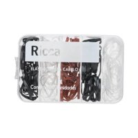 ElÁstico De Cabelo Ricca InvisÍvel 200un Ref.3344