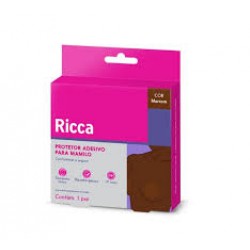 Adesivo Ricca ProteÇÃo Dos Mamilos ReutilizavÉl Marrom