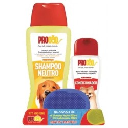 Shampoo+condicionador ProcÃo Neutro 500+200ml GrÁtis Escova