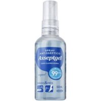 Spray Asseptgel AntissÉptico Clorex Original 60ml