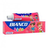 Creme Dental Bianco Kids Morango 60g