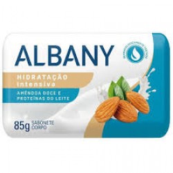 Sabonete Albany AmÊndoa Doce E ProteÍnas Do Leite 80g