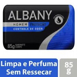 Sabonete Albany Homem ProteÇÃo Controle De Odor 80g