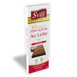 Chocolate Svili Zero Chocolate Ao Leite 20g