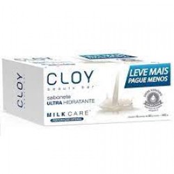 Sabonete Cloy Beauty Milk Care 6un De 80g Leve+pague-