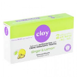 Sabonete Cloy Beauty Ginger E Lemon 2un 80g