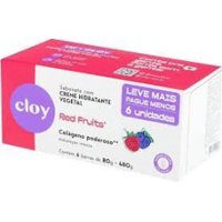 Sabonete Cloy Beauty Red Fruits 6un De 80g Leve+pague-